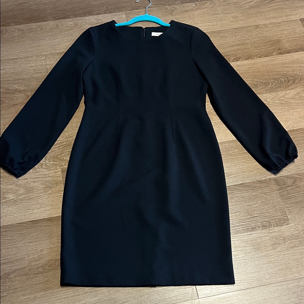 Nine West women’s black zipper back dress Size 4